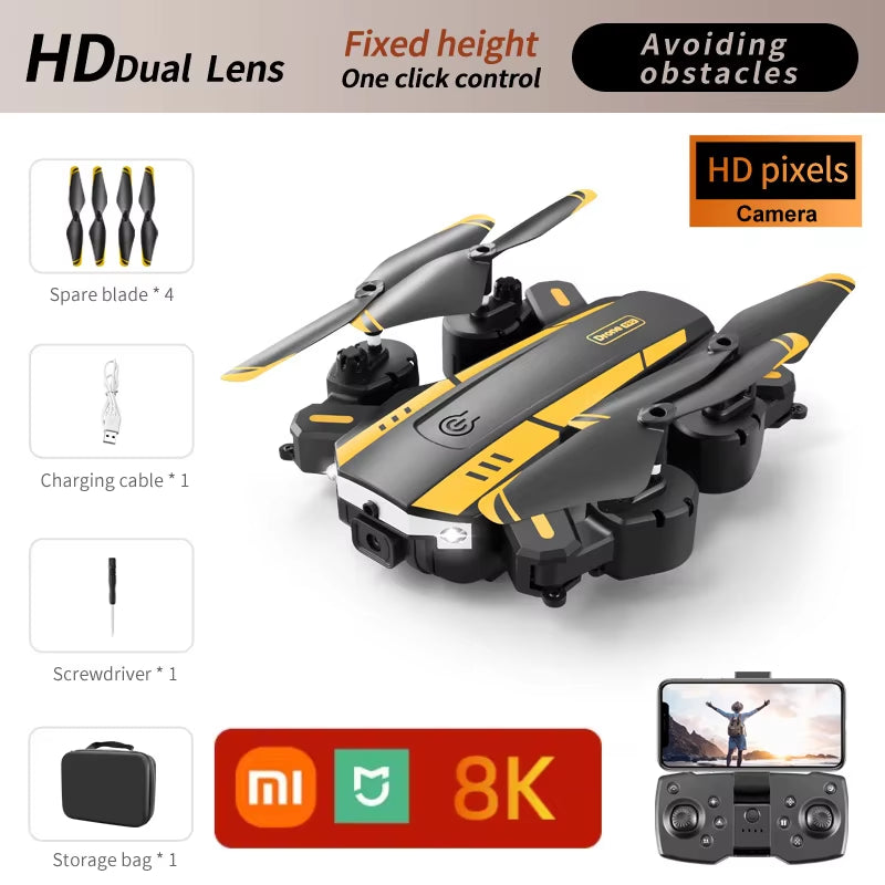 Xiaomi T6 Drone 8K Profesional 4K HD GPS Camera Obstacle Avoidance Aerial Photography Optical Flow Foldable Quadcopter Gift 1KM