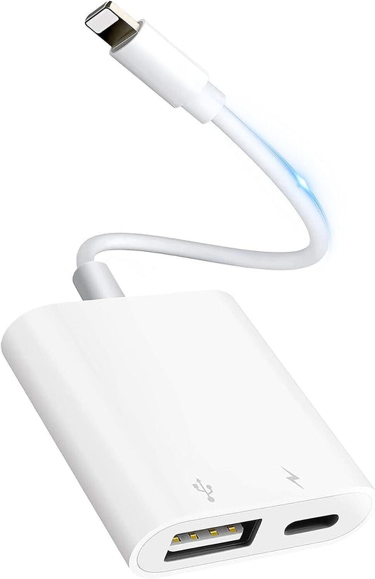 Adattatore Da Iphone a USB per Iphone,Cavo Adattatore USB a Ipad 3.0 OTG