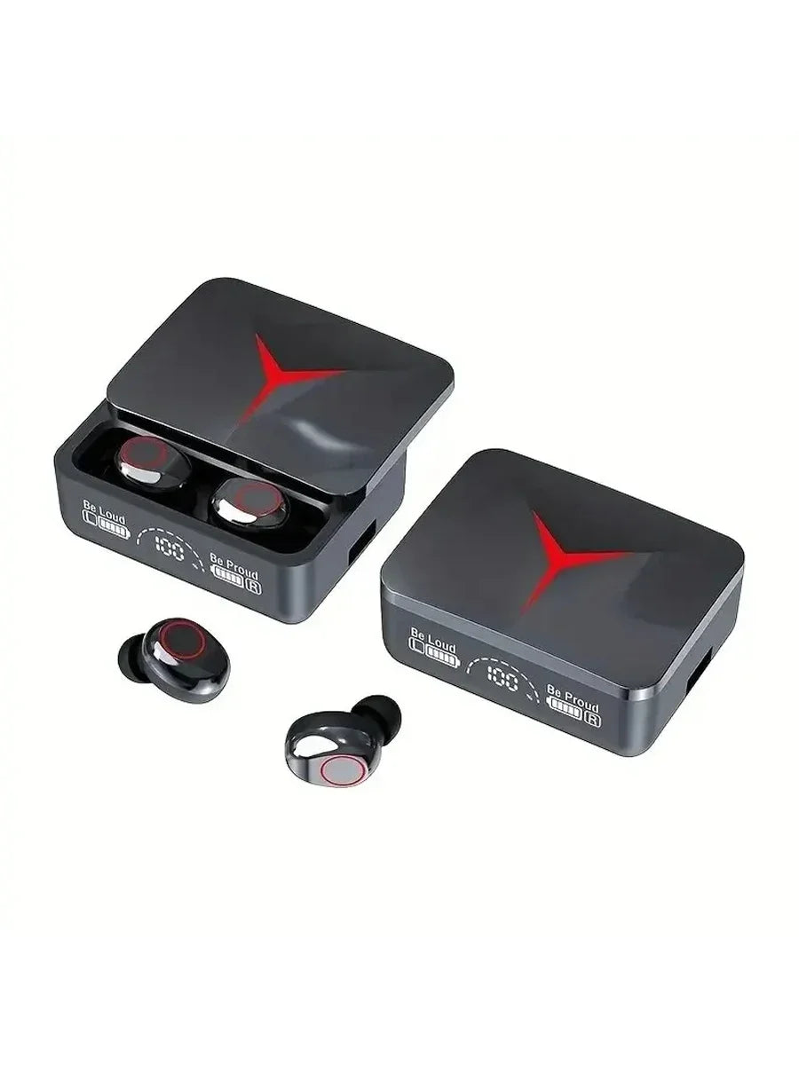 M90 TWS Bluetooth 5.3 Earphones Wireless Headphones Touch Control Gaming Headsets HIFI Stereo Sound Reduction with Mic