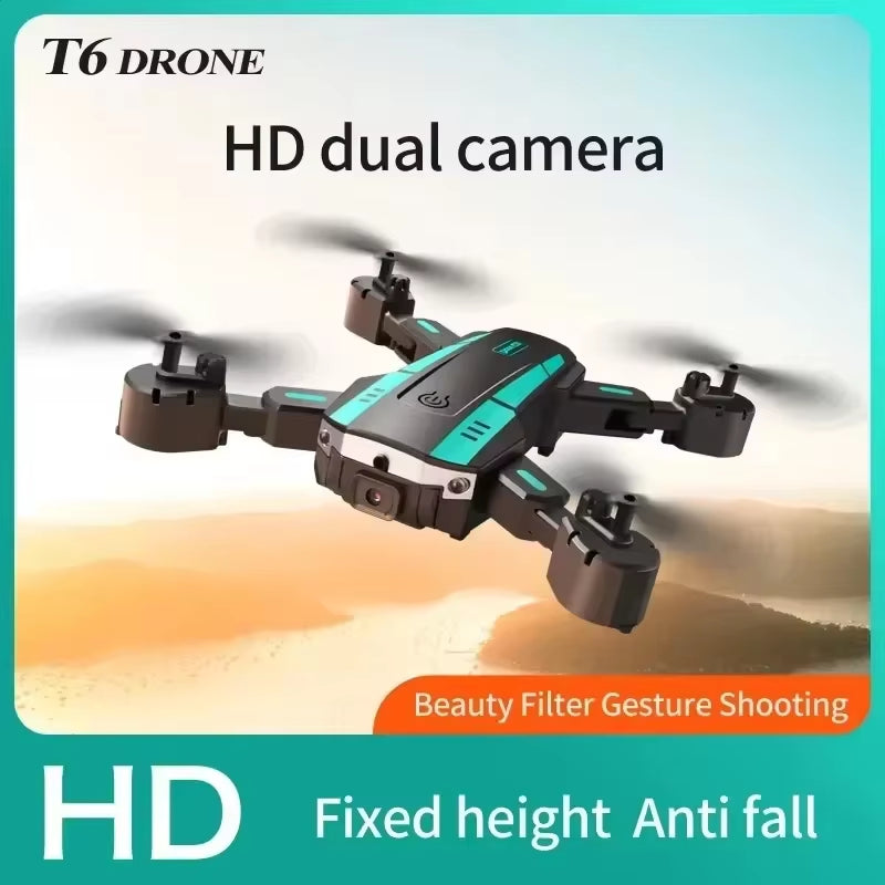 Xiaomi T6 Drone 8K Profesional 4K HD GPS Camera Obstacle Avoidance Aerial Photography Optical Flow Foldable Quadcopter Gift 1KM
