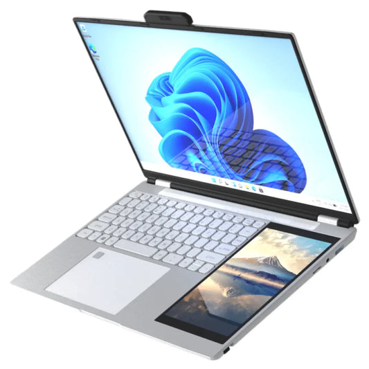 Double Screen Touch 15.6″ +7″ IPS Brand New Business Laptop