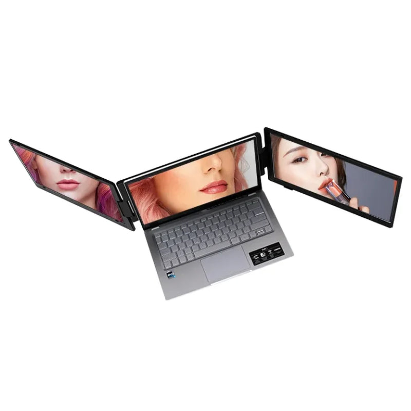 Factory OEM Triple Laptop Screen Extender Dual 14 Inch 1080P