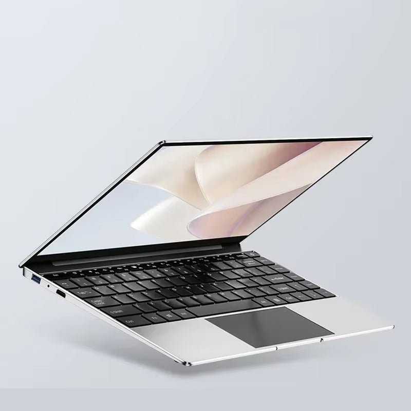 14.1" Ultra Slim Laptop 16GB RAM 2TB SSD  N3700 Notebook Gamer 1920*1080 Display Office Study Computer PC Windows 11 Pro