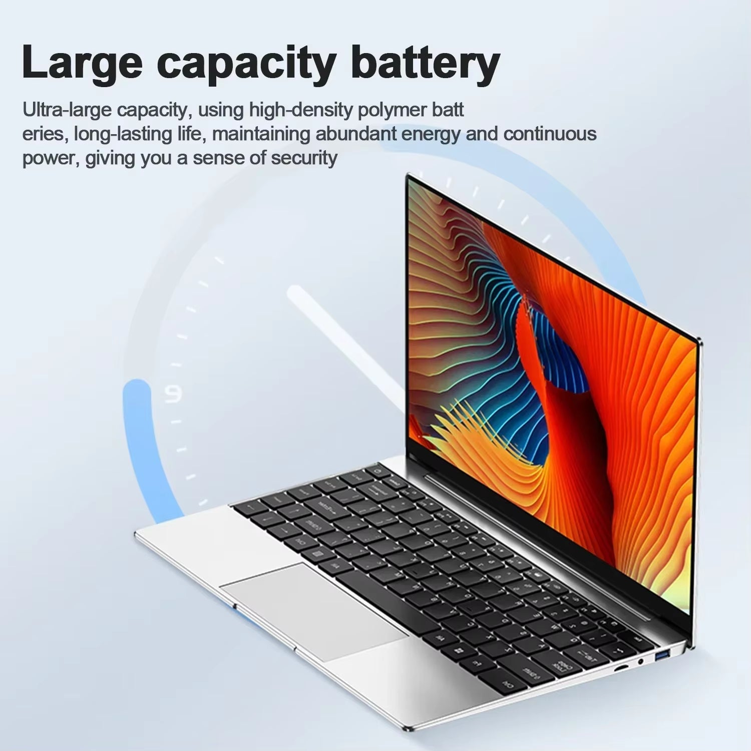 14.1" Ultra Slim Laptop 16GB RAM 2TB SSD  N3700 Notebook Gamer 1920*1080 Display Office Study Computer PC Windows 11 Pro